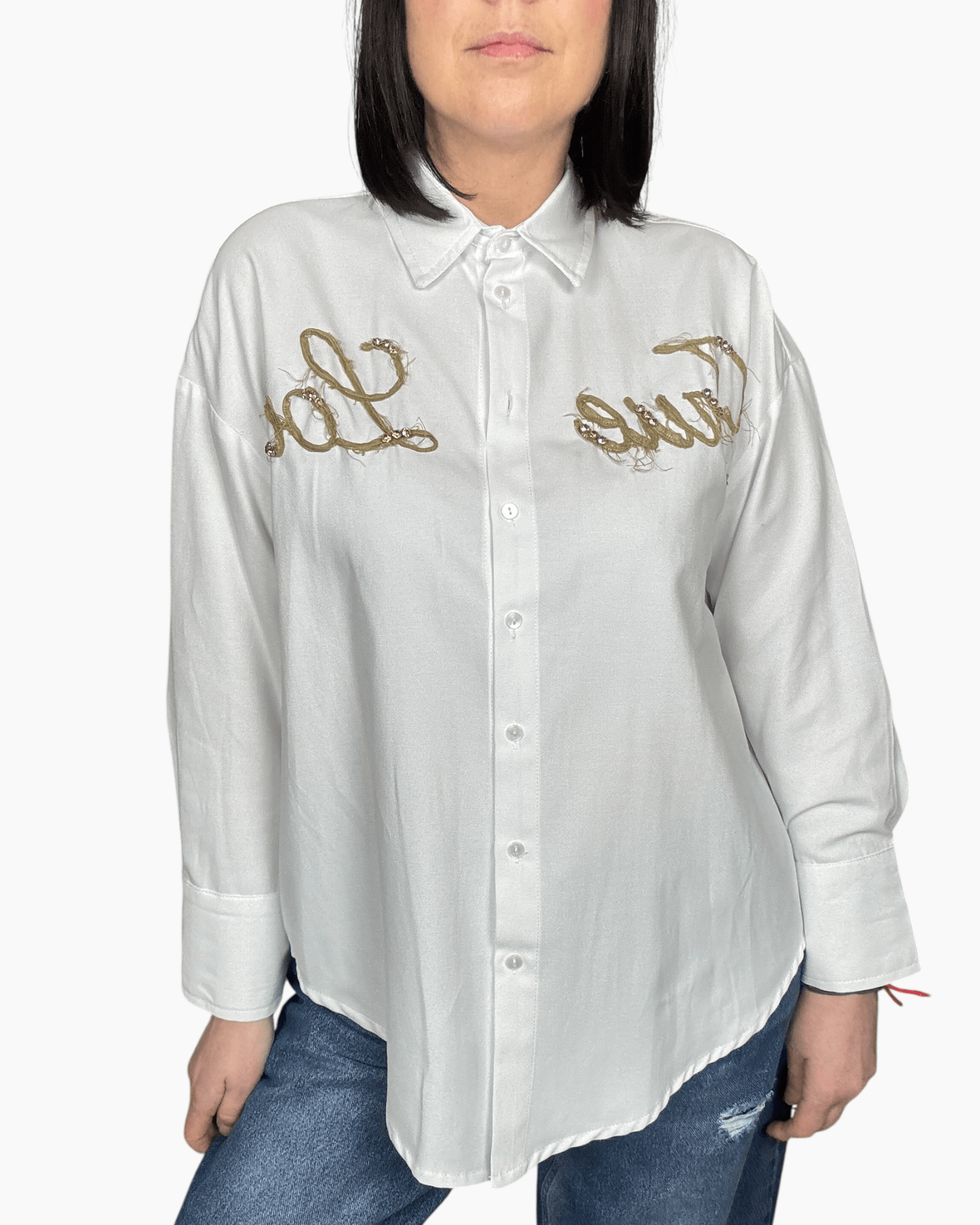 CAMICIA TRUE LOVE SUSY MIX - XE BLU ABBIGLIAMENTO