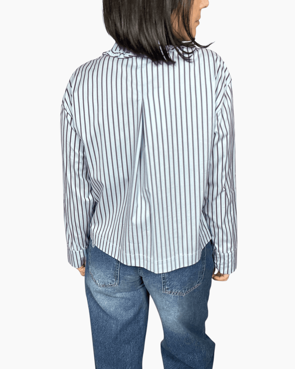 CAMICIA CON FIOCCHETTI DIXIE - XE BLU ABBIGLIAMENTO