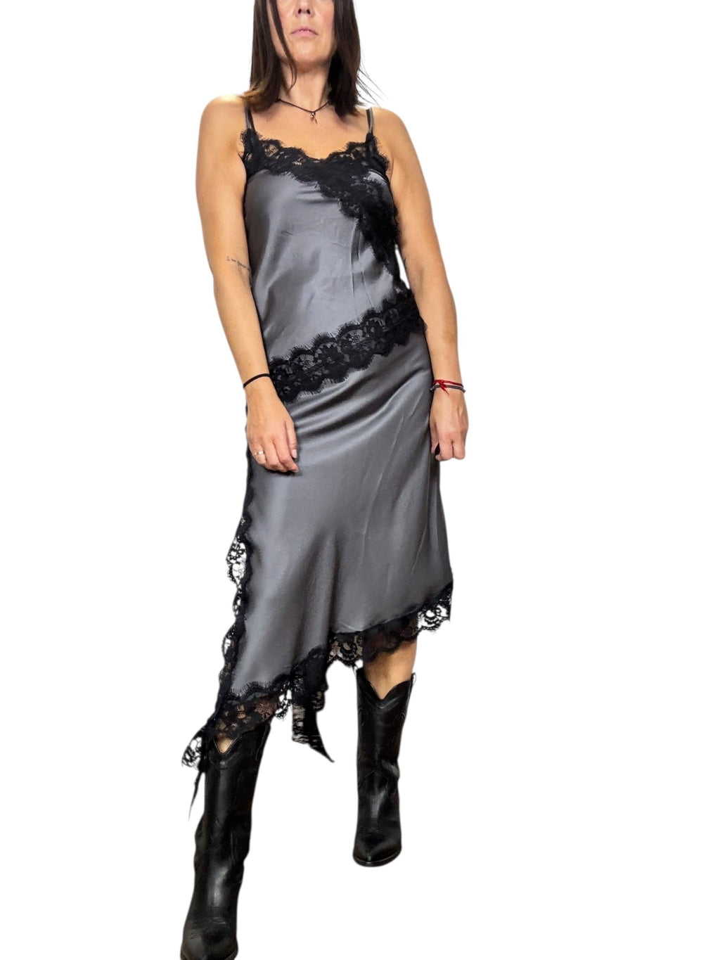 GONNA SBIEGA TINTA UNITA VICOLO - XE BLU ABBIGLIAMENTO