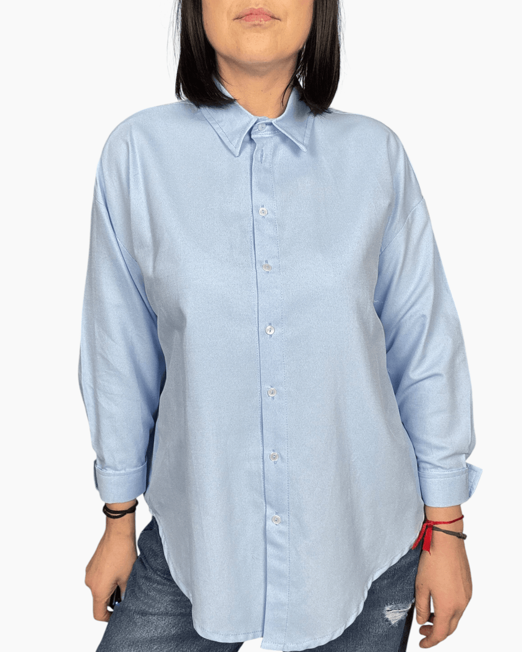 CAMICIA A OVETTO DIXIE - XE BLU ABBIGLIAMENTO