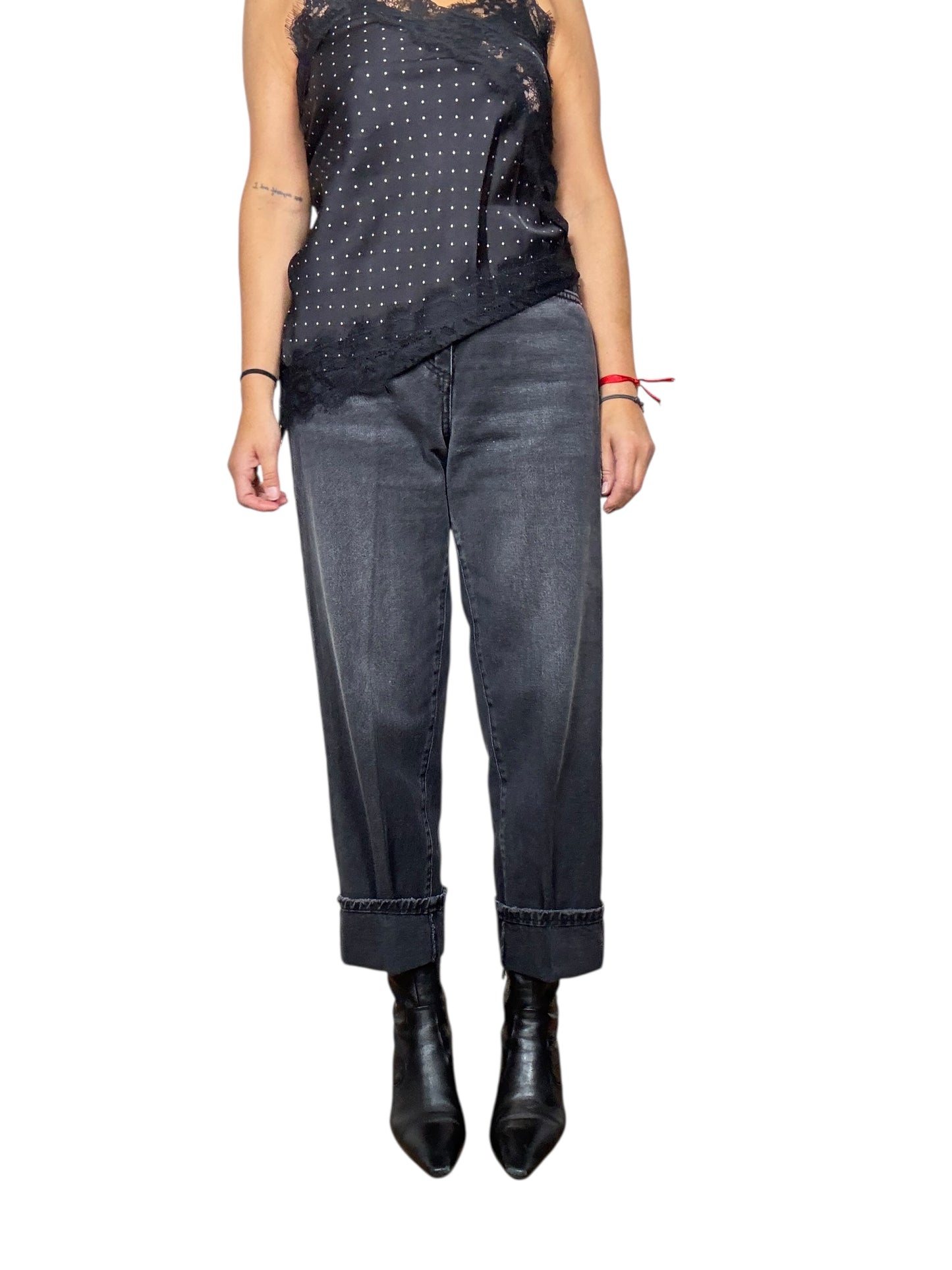 JEANS MANDY NERO HAVEONE