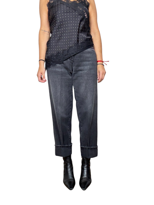 JEANS MANDY NERO HAVEONE