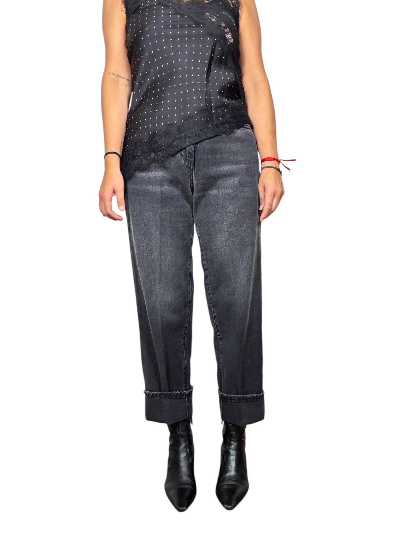 JEANS MANDY NERO HAVEONE