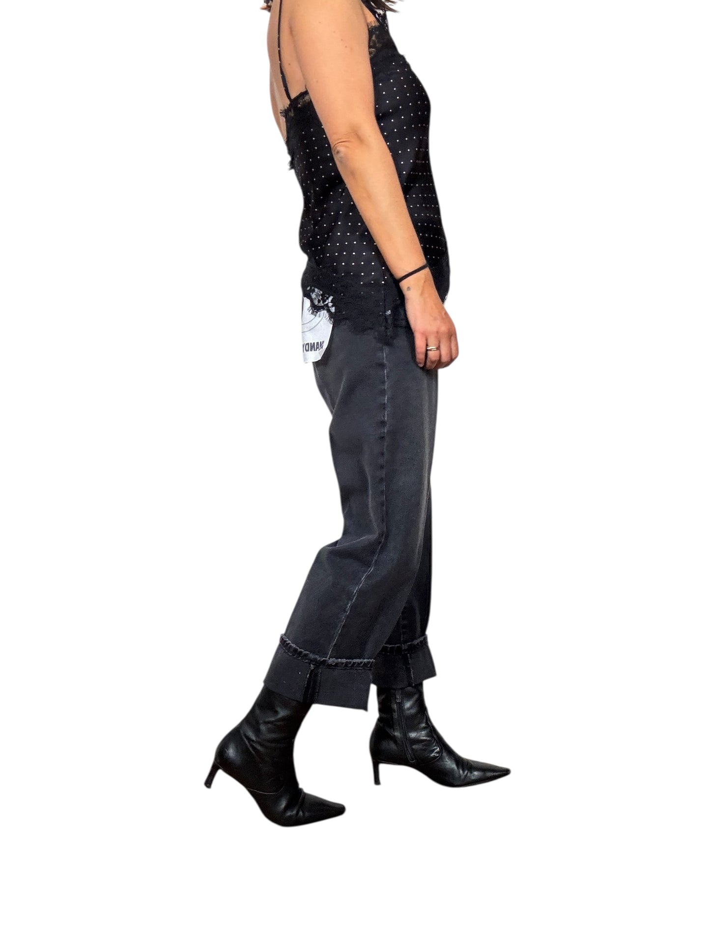 JEANS MANDY NERO HAVEONE