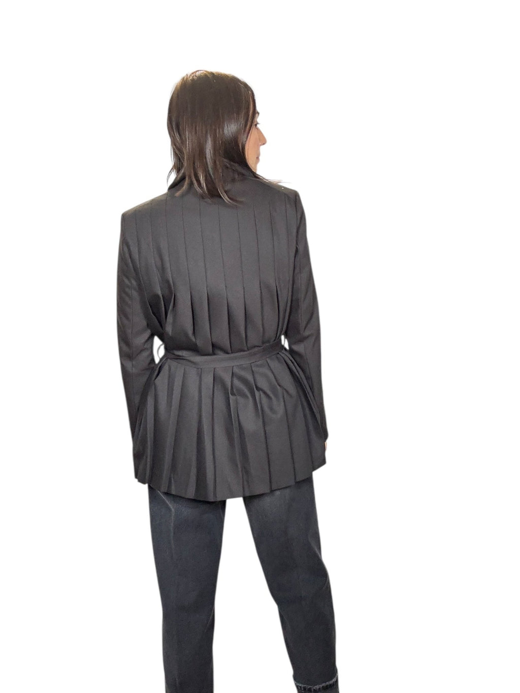 GIACCA PLISSETTATA VICOLO - XE BLU ABBIGLIAMENTO