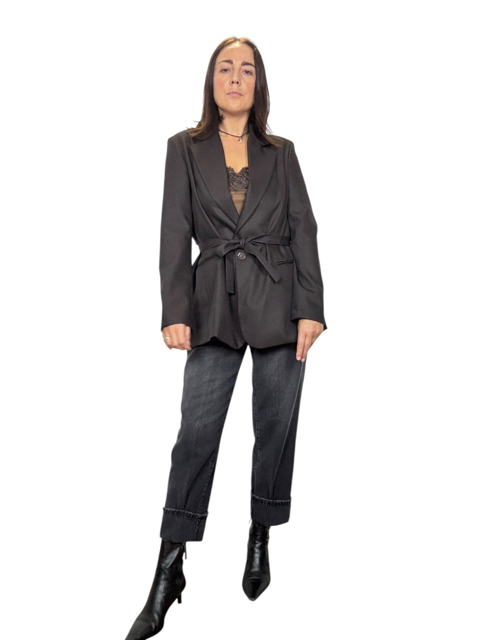 GIACCA PLISSETTATA VICOLO - XE BLU ABBIGLIAMENTO