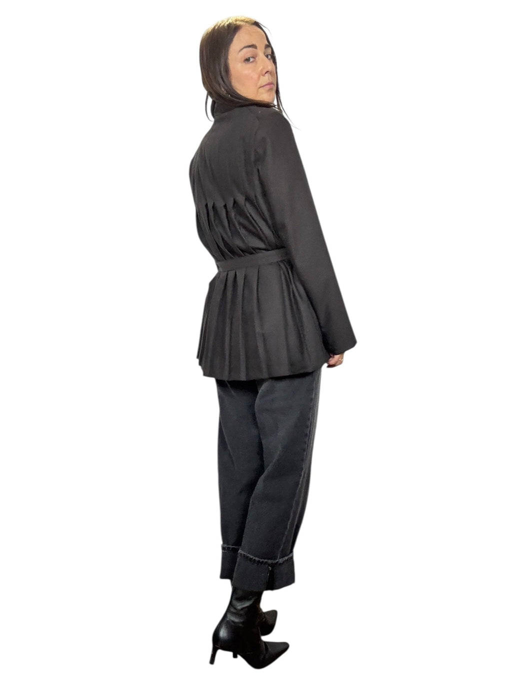 GIACCA PLISSETTATA VICOLO - XE BLU ABBIGLIAMENTO