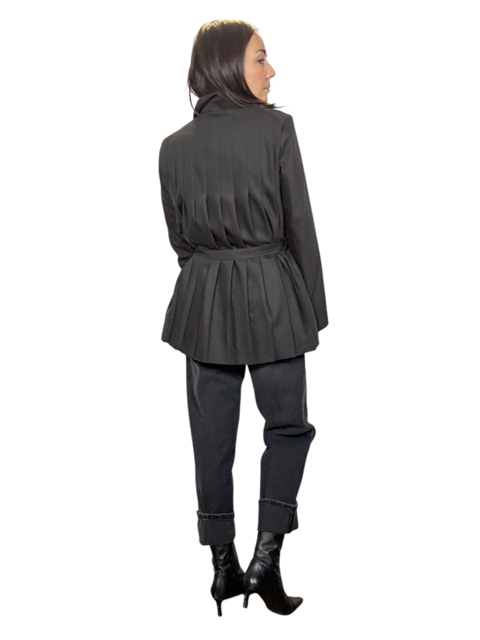 GIACCA PLISSETTATA VICOLO - XE BLU ABBIGLIAMENTO