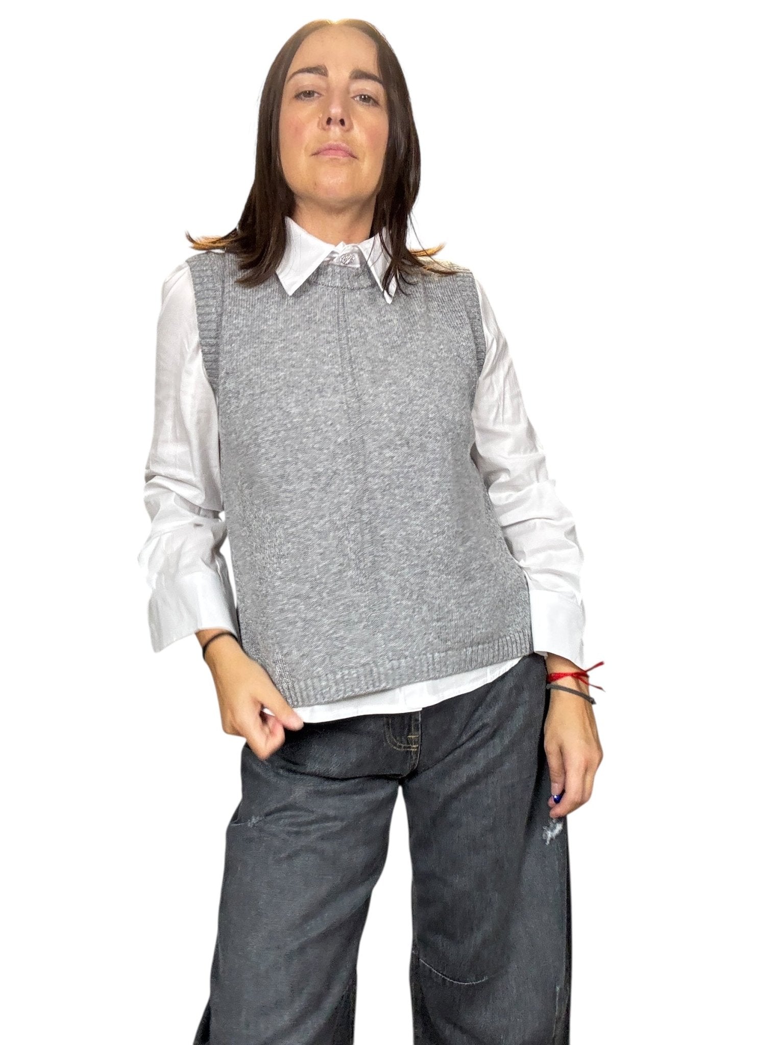 GILET SPACCHI VICOLO - XE BLU ABBIGLIAMENTO