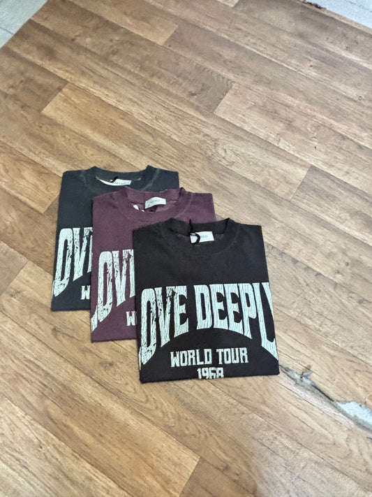T-SHIRT LOVE DEEPLY VICOLO
