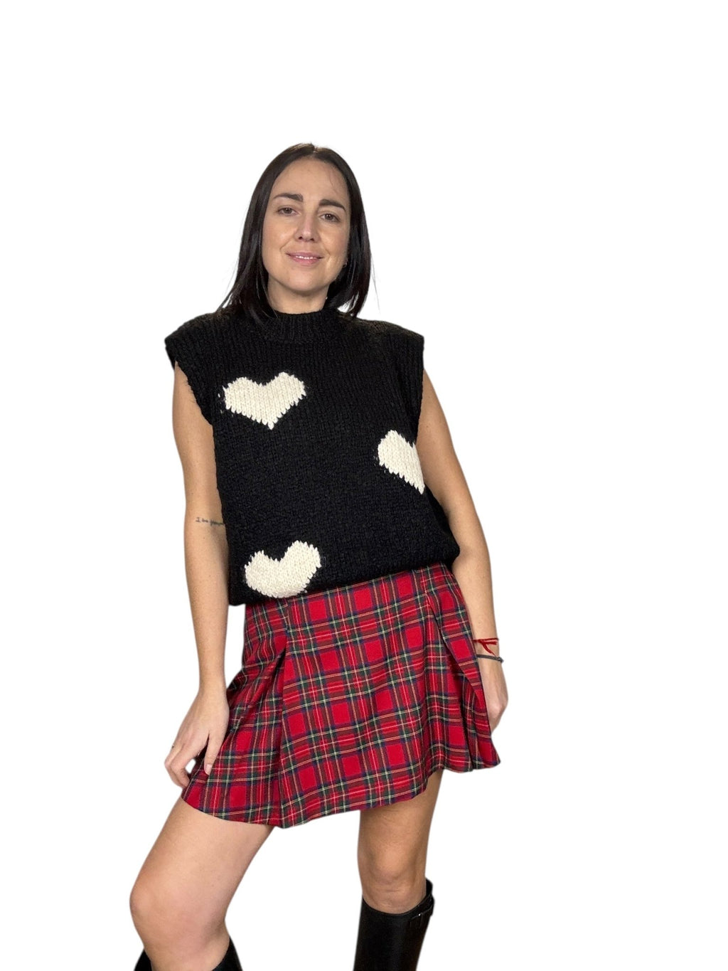 GILET CUORICINI SUSY MIX - XE BLU ABBIGLIAMENTO