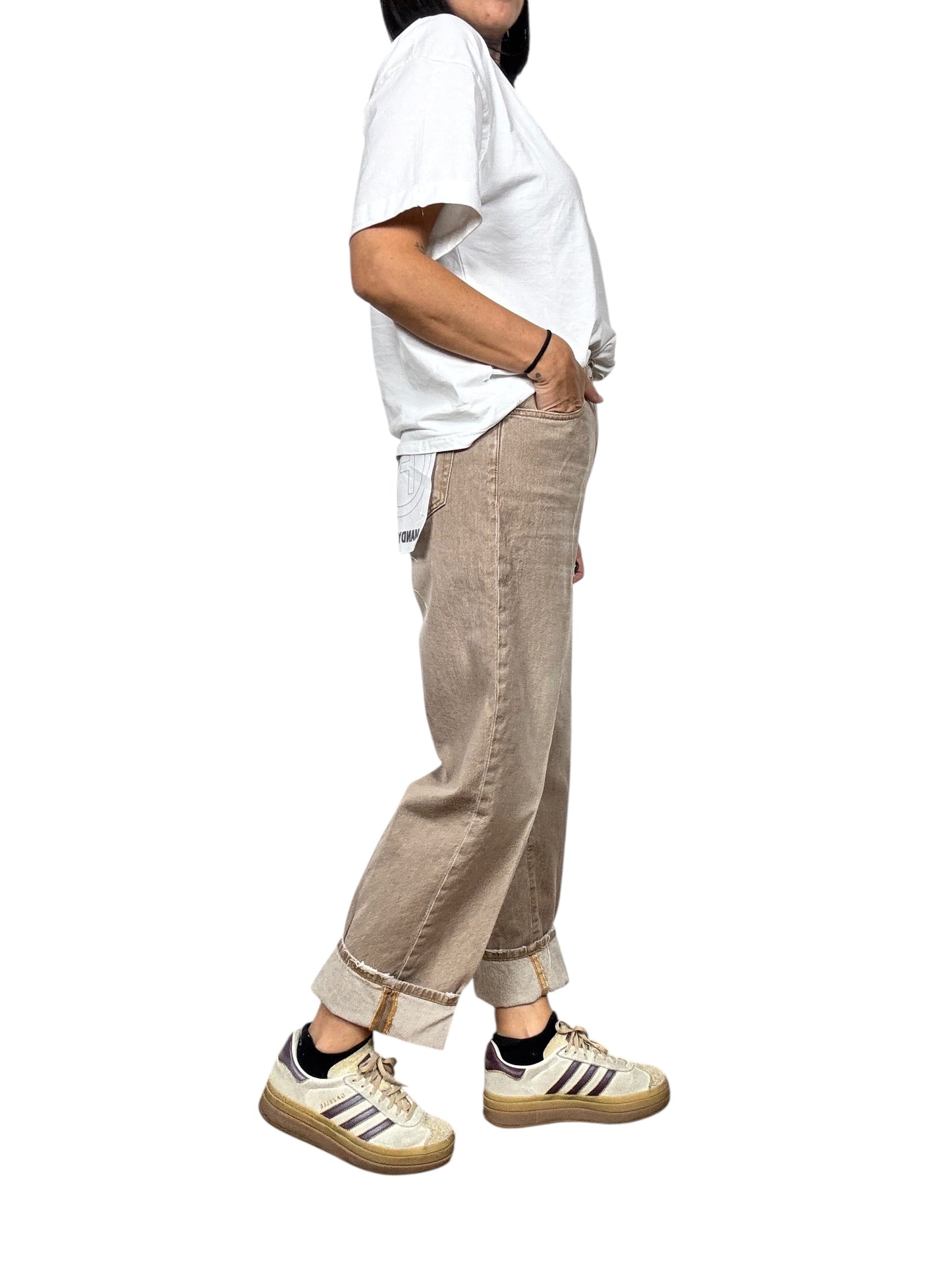 JEANS MANDY BEIGE HAVEONE