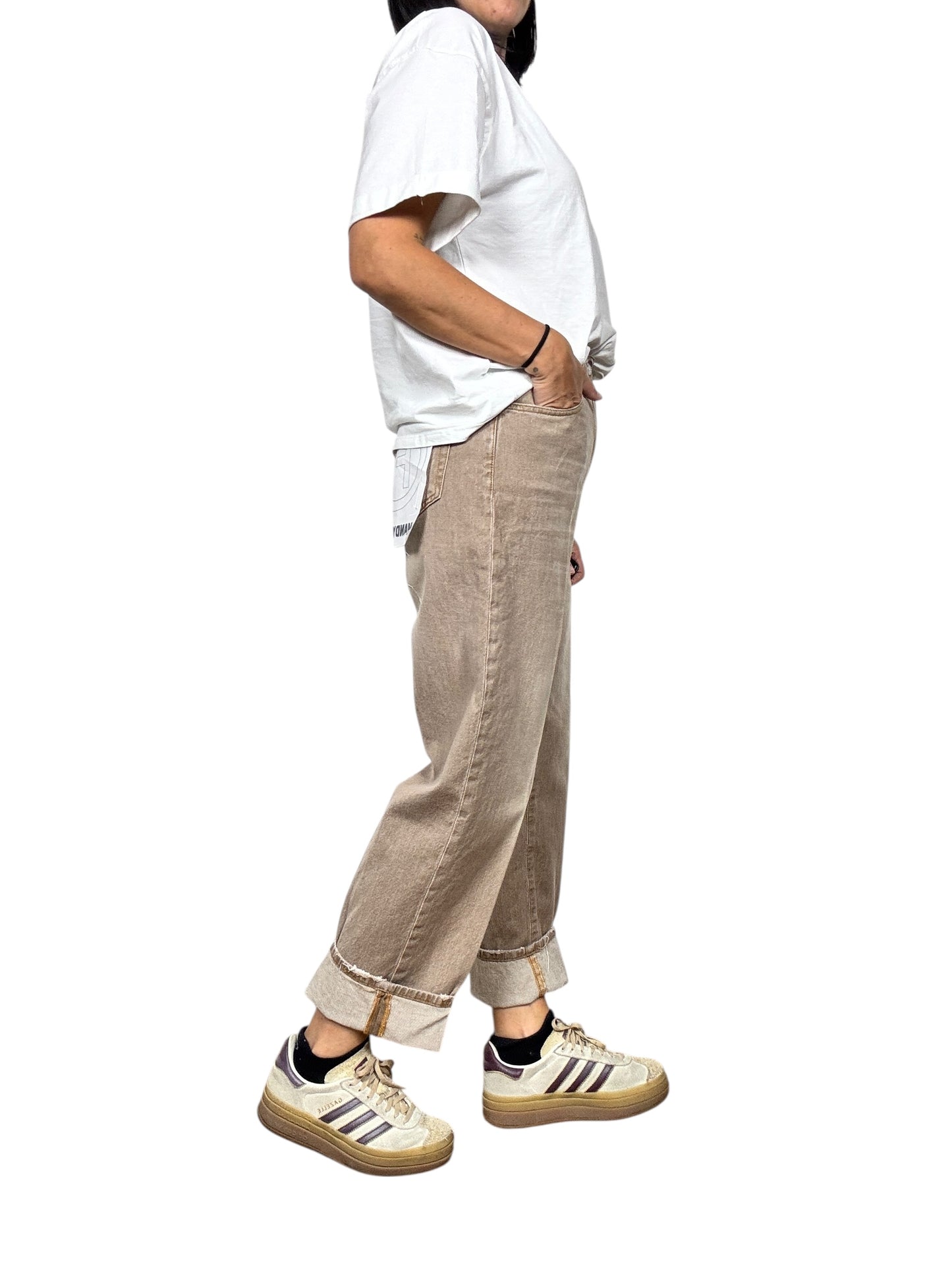 JEANS MANDY BEIGE HAVEONE