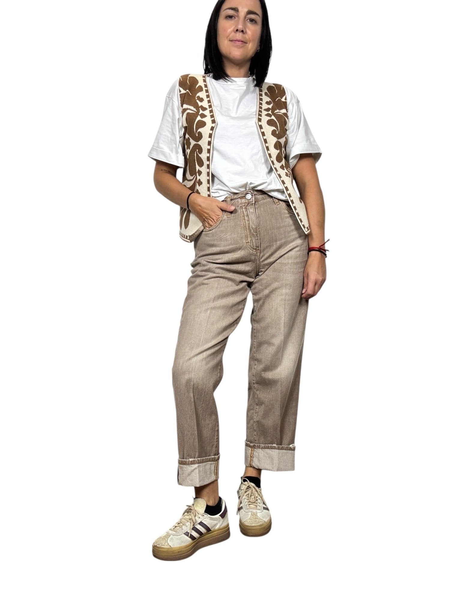 GILET A FANTASIA HAVEONE - XE BLU ABBIGLIAMENTO