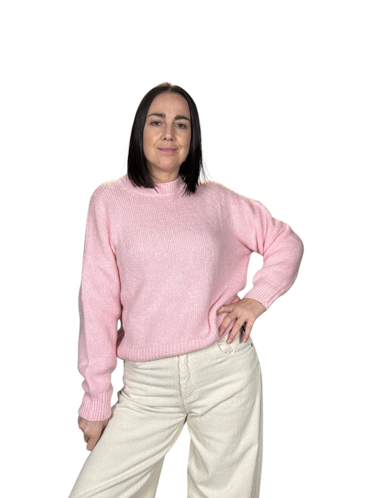 MAGLIA PARICOLLO NUVOLETTA SUSY MIX - XE BLU ABBIGLIAMENTO