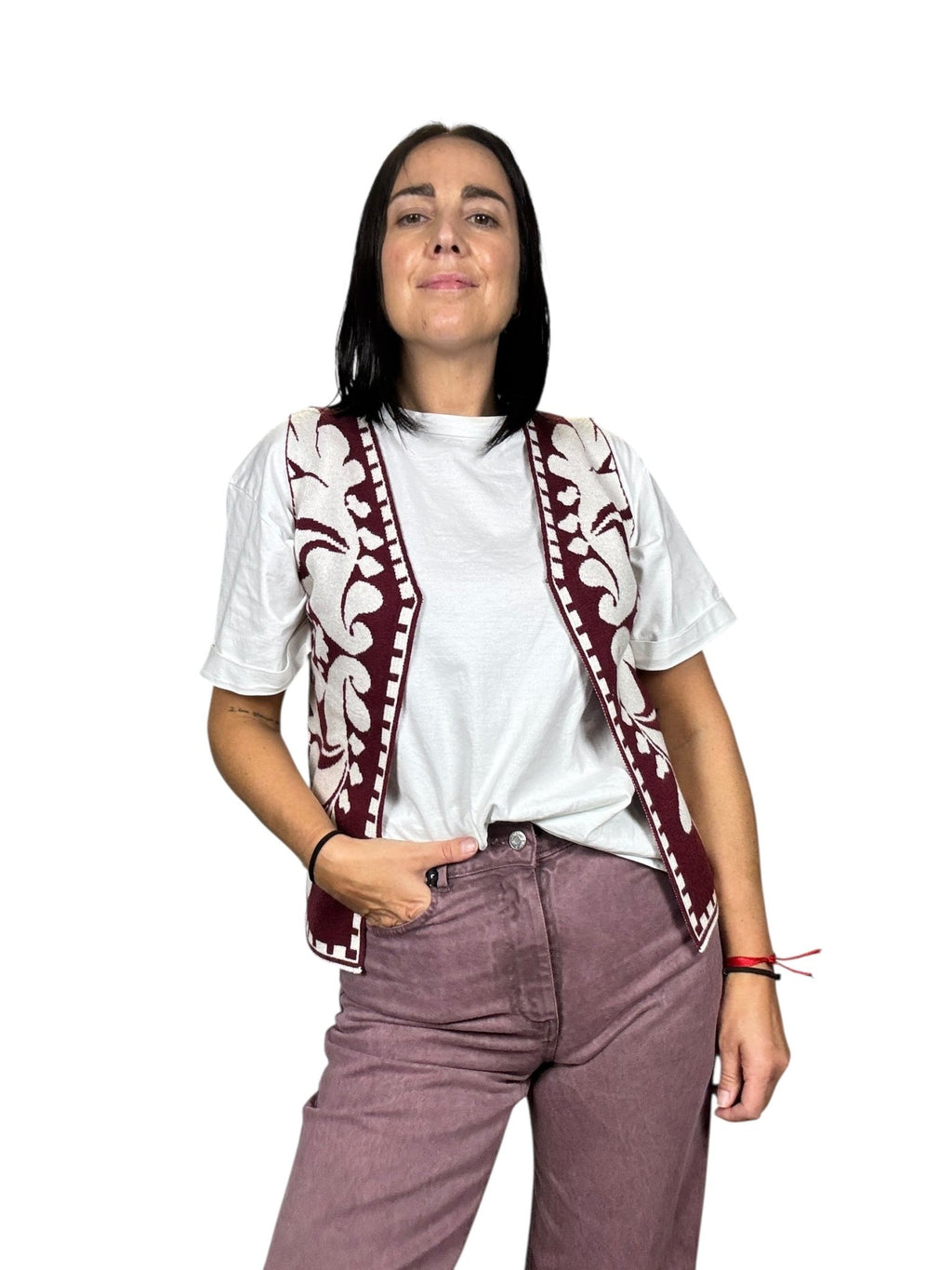 GILET A FANTASIA HAVEONE - XE BLU ABBIGLIAMENTO