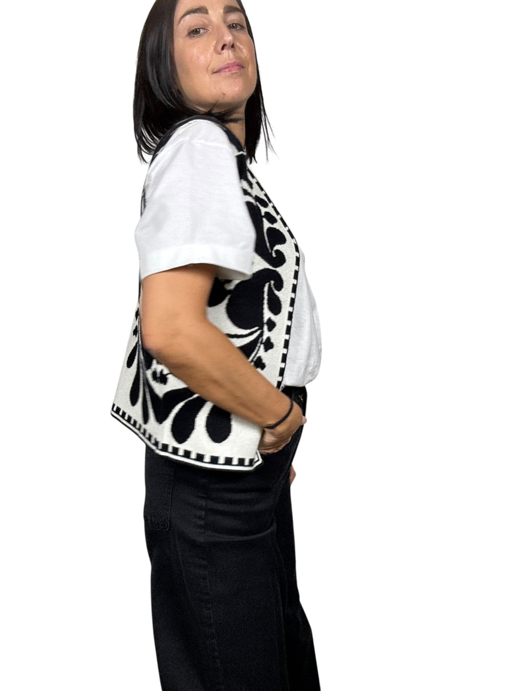 GILET A FANTASIA HAVEONE - XE BLU ABBIGLIAMENTO