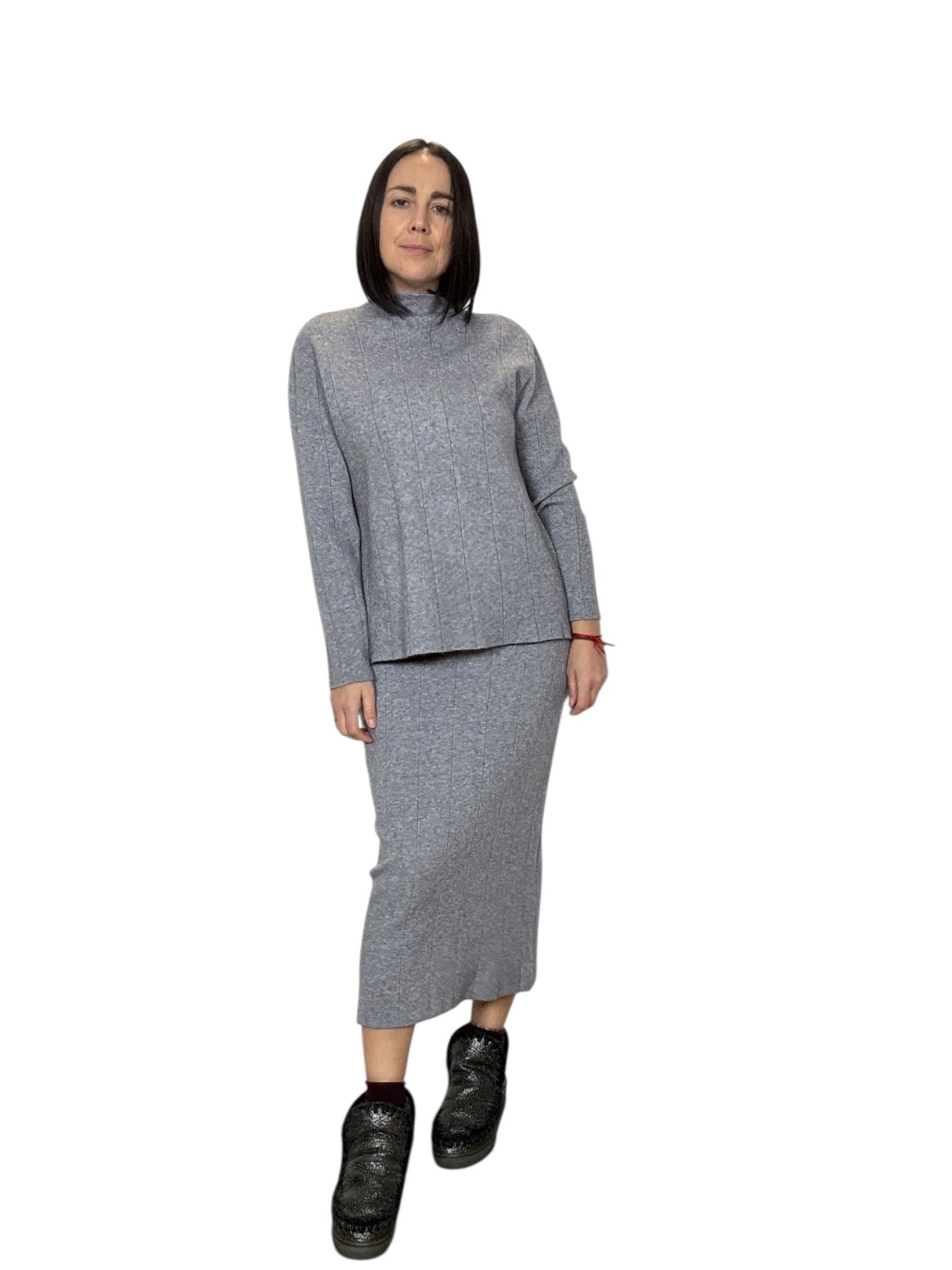 COORDINATO CANETTATO SUSY MIX - XE BLU ABBIGLIAMENTO