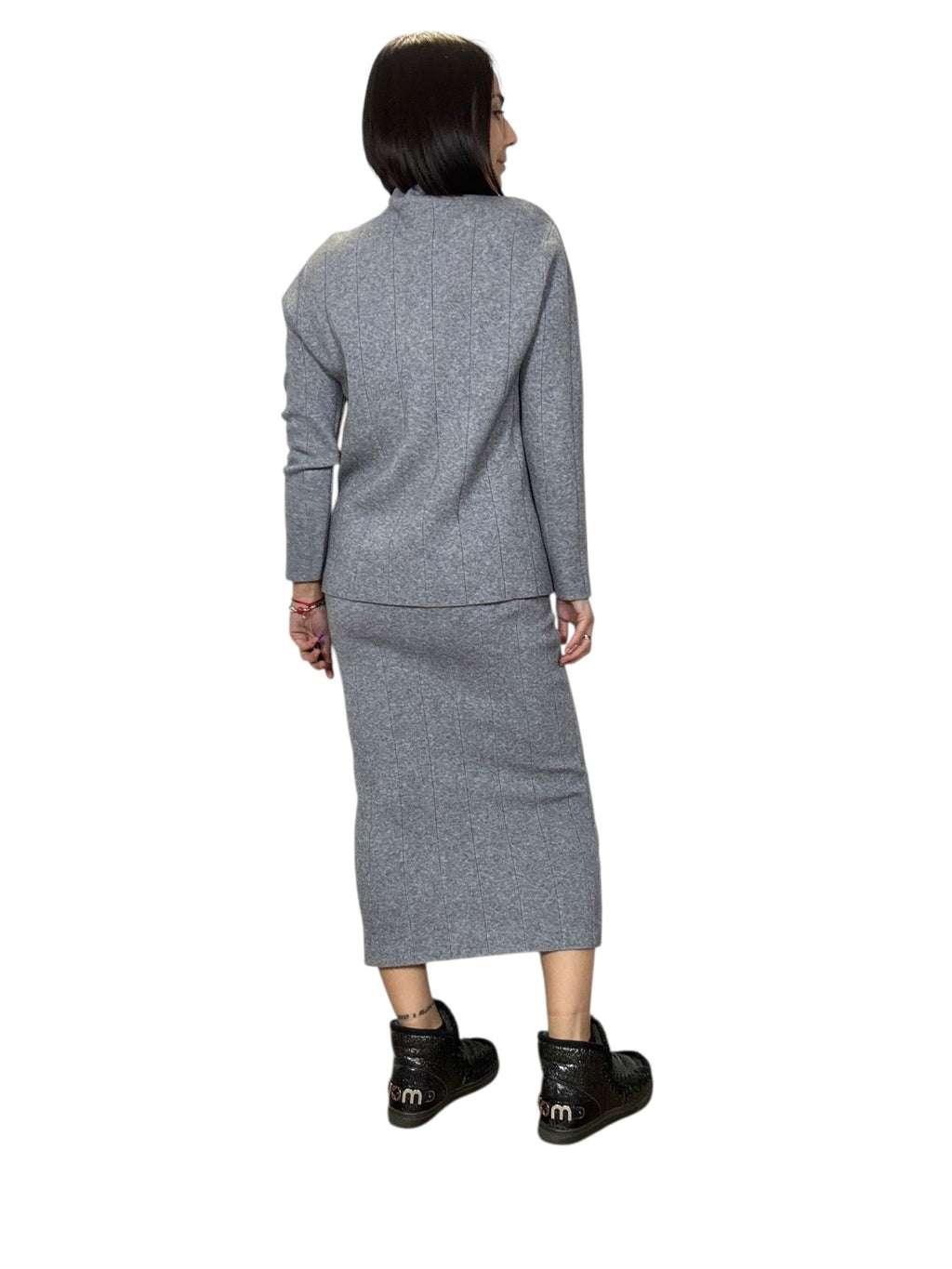 COORDINATO CANETTATO SUSY MIX - XE BLU ABBIGLIAMENTO