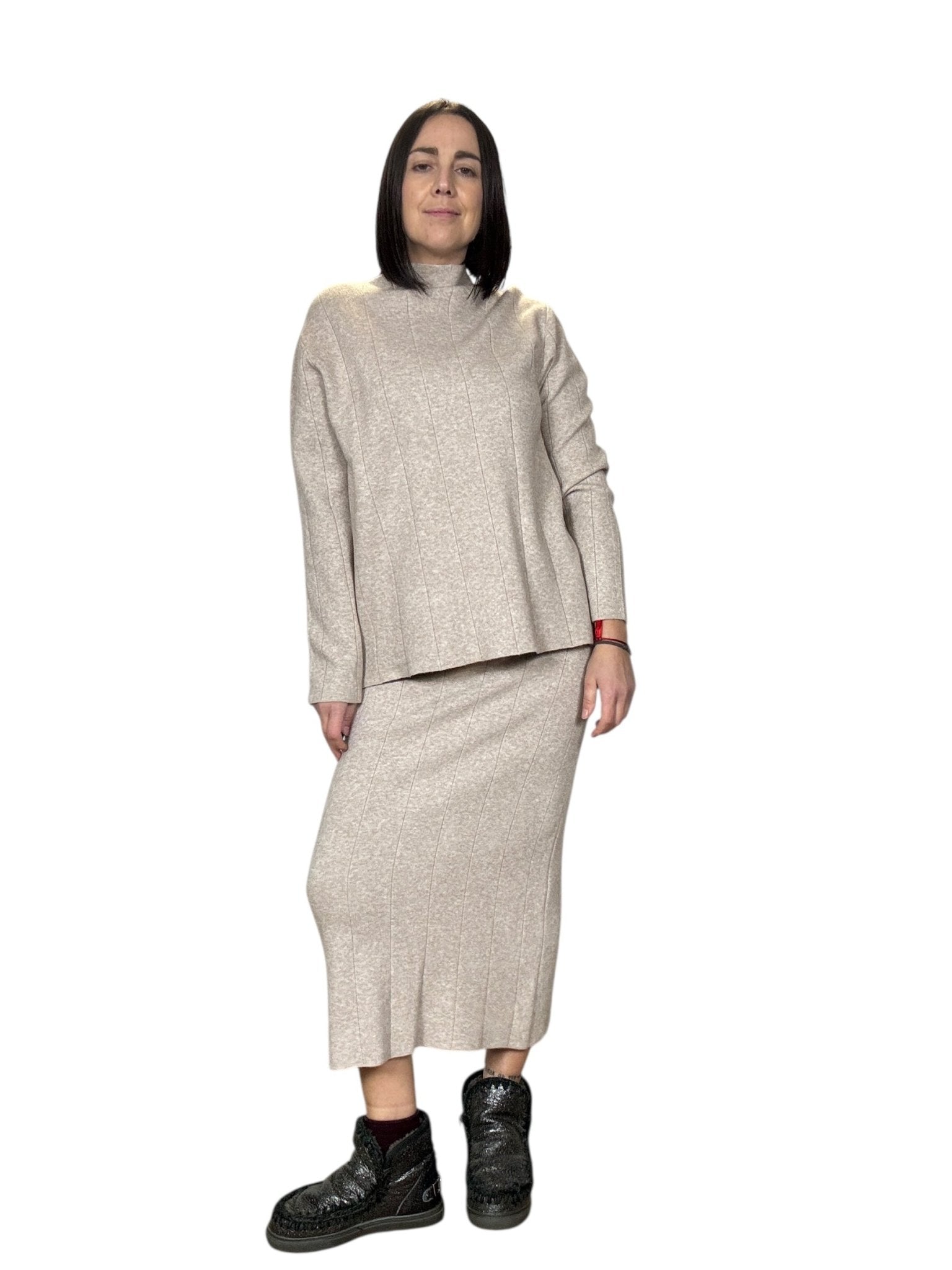 COORDINATO CANETTATO SUSY MIX - XE BLU ABBIGLIAMENTO