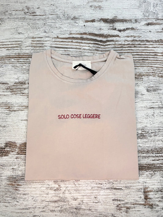 T-SHIRT SOLO COSE LEGGERE VICOLO