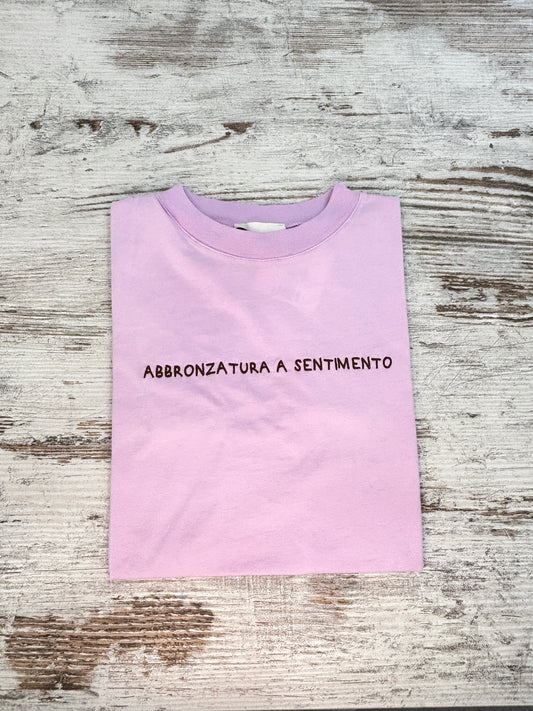 T-SHIRT ABBRONZATURA A SENTIMENTO VICOLO