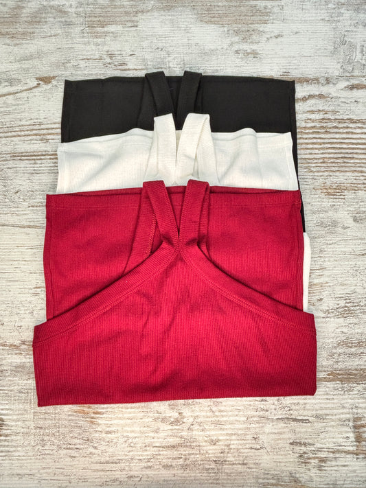 TOP SCOLLO AMERICANA VICOLO