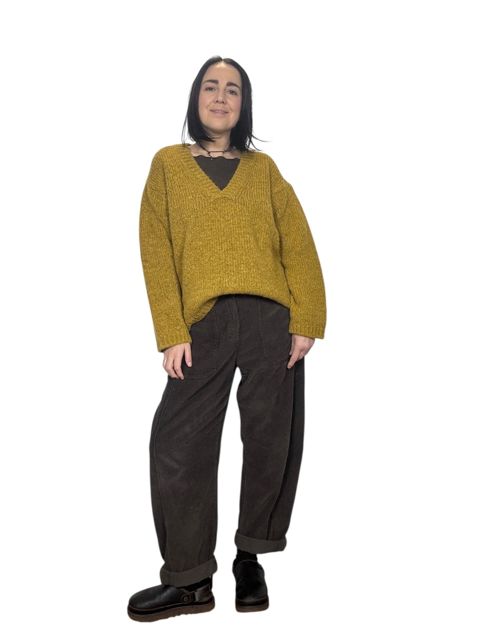 MAGLIA SCOLLO A V VICOLO - XE BLU ABBIGLIAMENTO