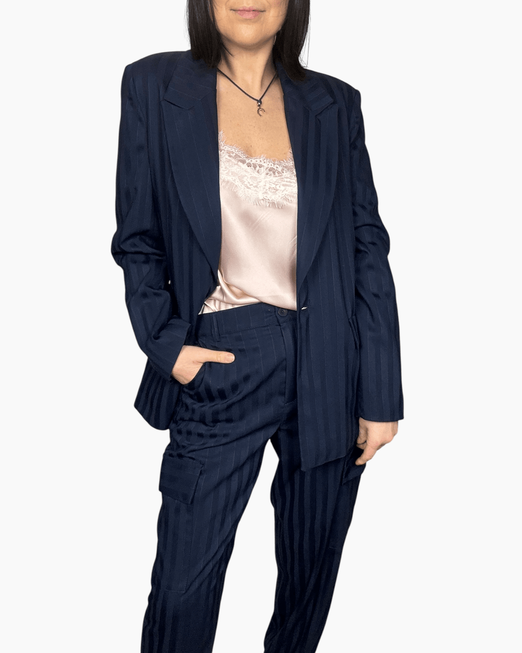 TAILLEUR GESSATO SUSY MIX - XE BLU ABBIGLIAMENTO