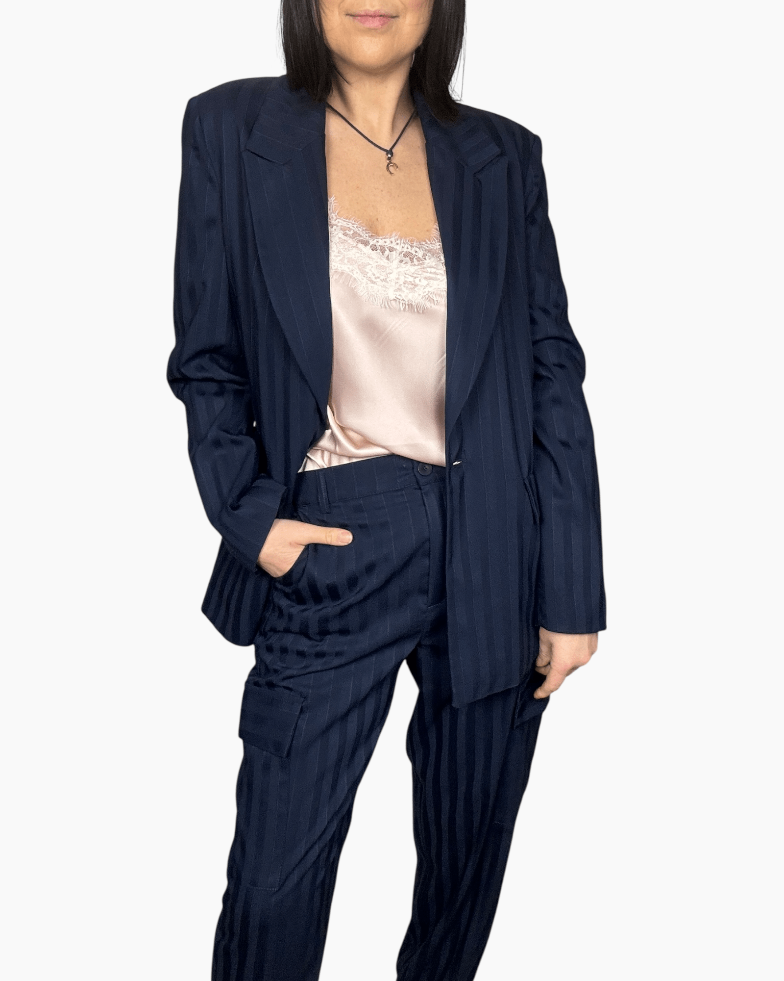 TAILLEUR GESSATO SUSY MIX - XE BLU ABBIGLIAMENTO