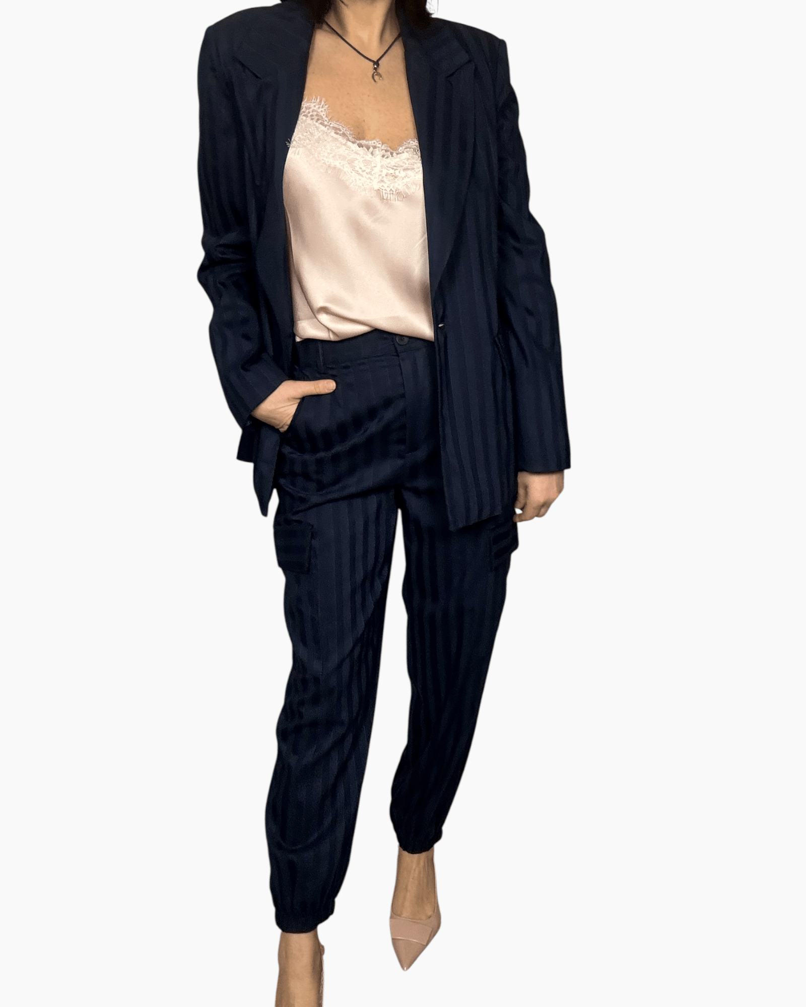 TAILLEUR GESSATO SUSY MIX - XE BLU ABBIGLIAMENTO