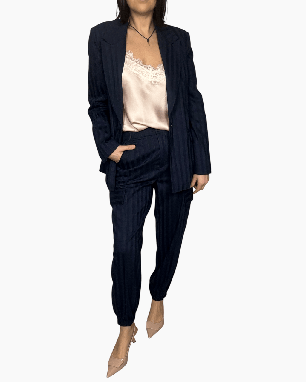 TAILLEUR GESSATO SUSY MIX - XE BLU ABBIGLIAMENTO