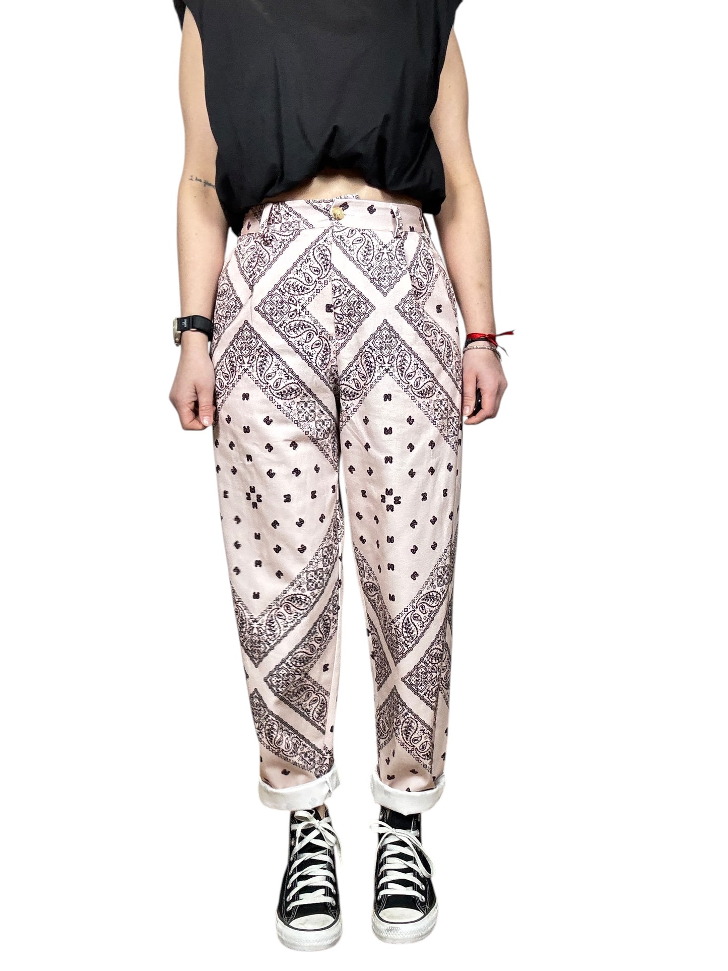 PANTALONE MORBIDO PRINT BANDANA DIXIE