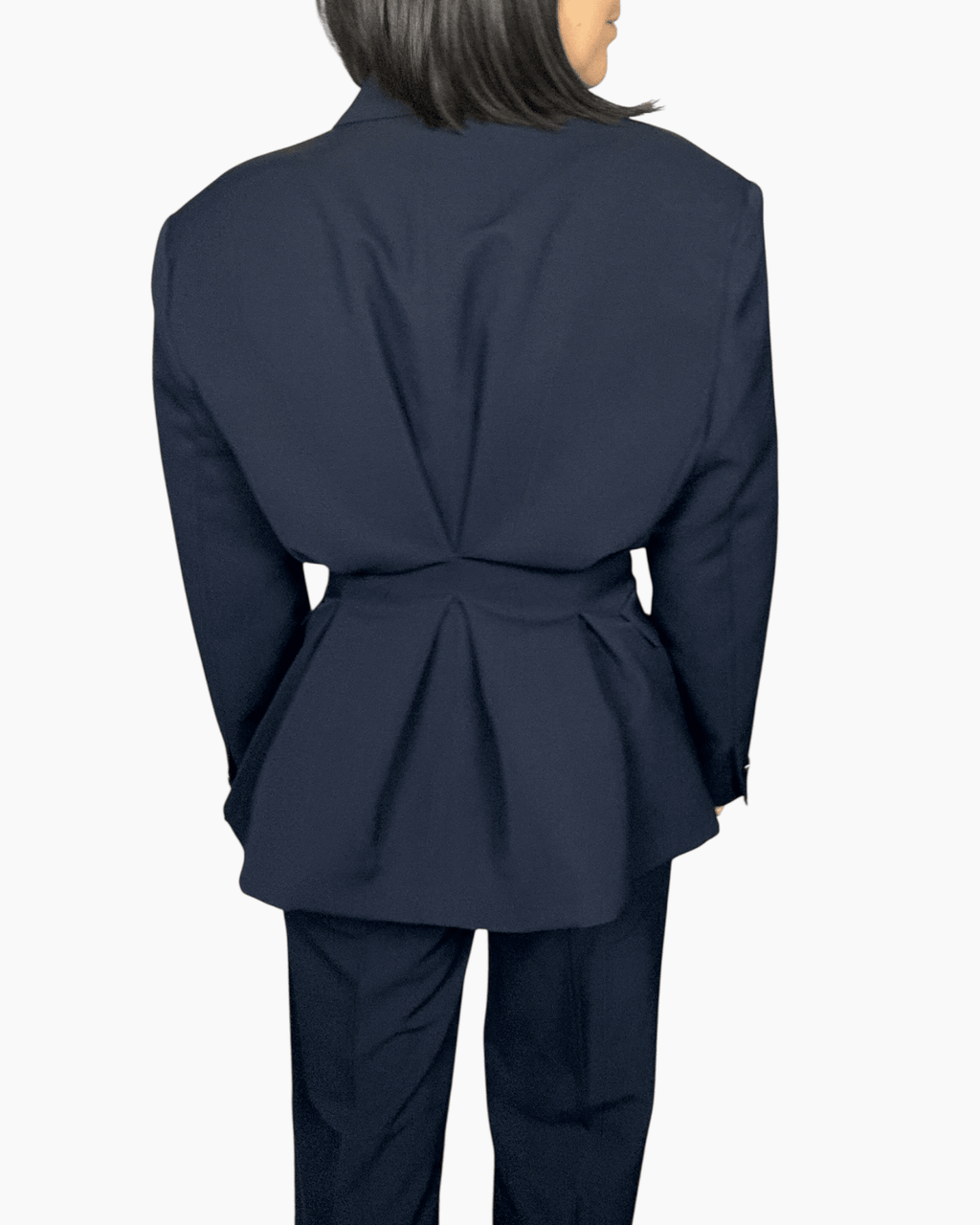 GIACCA CON PINCES VICOLO - XE BLU ABBIGLIAMENTO