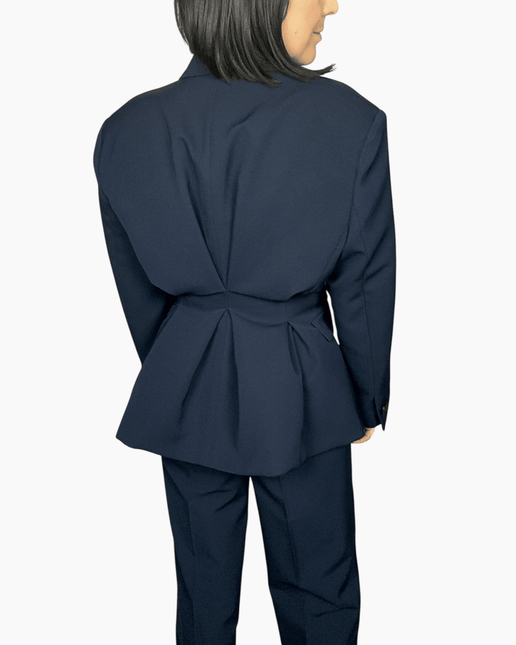 GIACCA CON PINCES VICOLO - XE BLU ABBIGLIAMENTO