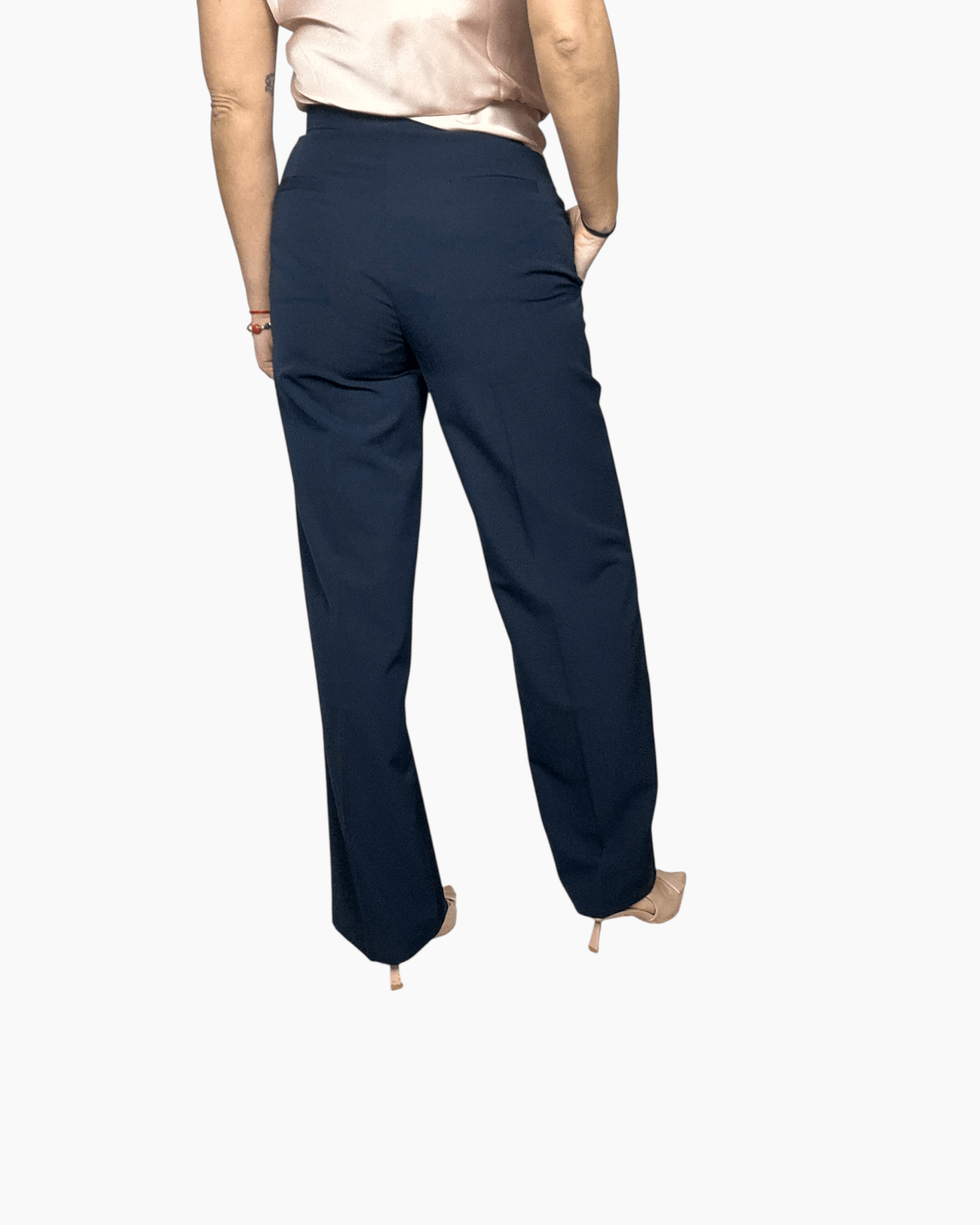 PANTALONE A PALAZZO BASIC VICOLO - XE BLU ABBIGLIAMENTO