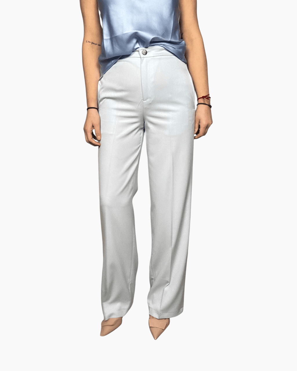 PANTALONE A PALAZZO BASIC VICOLO - XE BLU ABBIGLIAMENTO