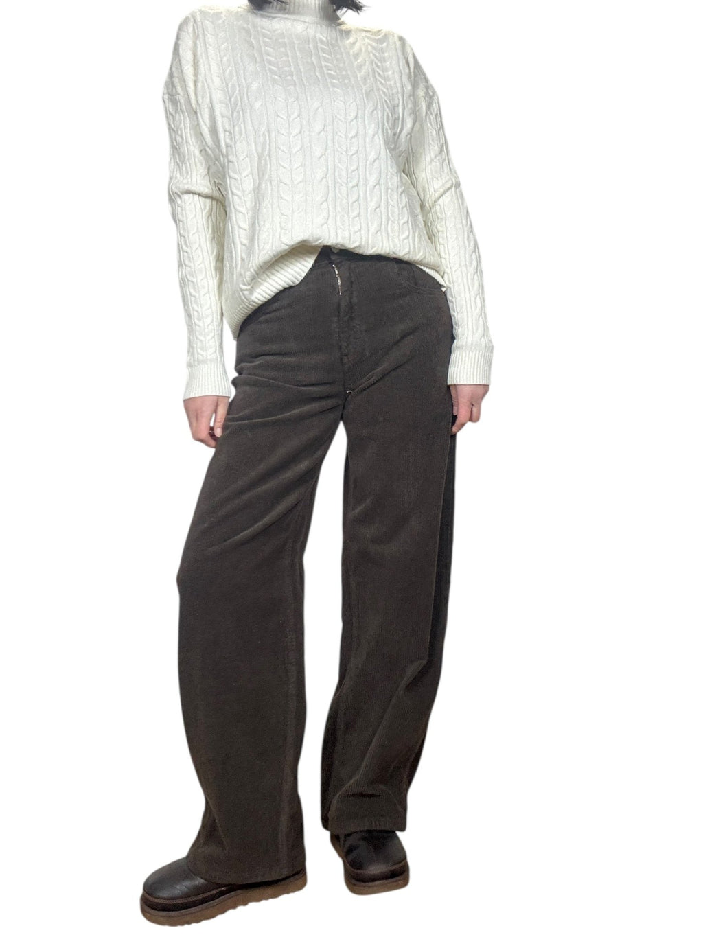 PANTALONE BELLA IN VELLUTO HAVEONE - XE BLU ABBIGLIAMENTO