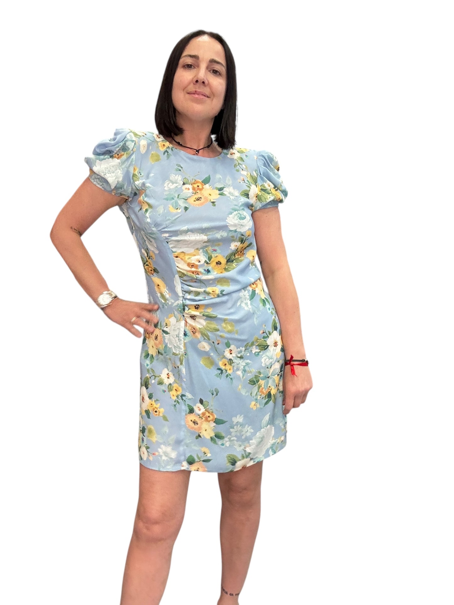 ABITO CORTO A FIORI VICOLO