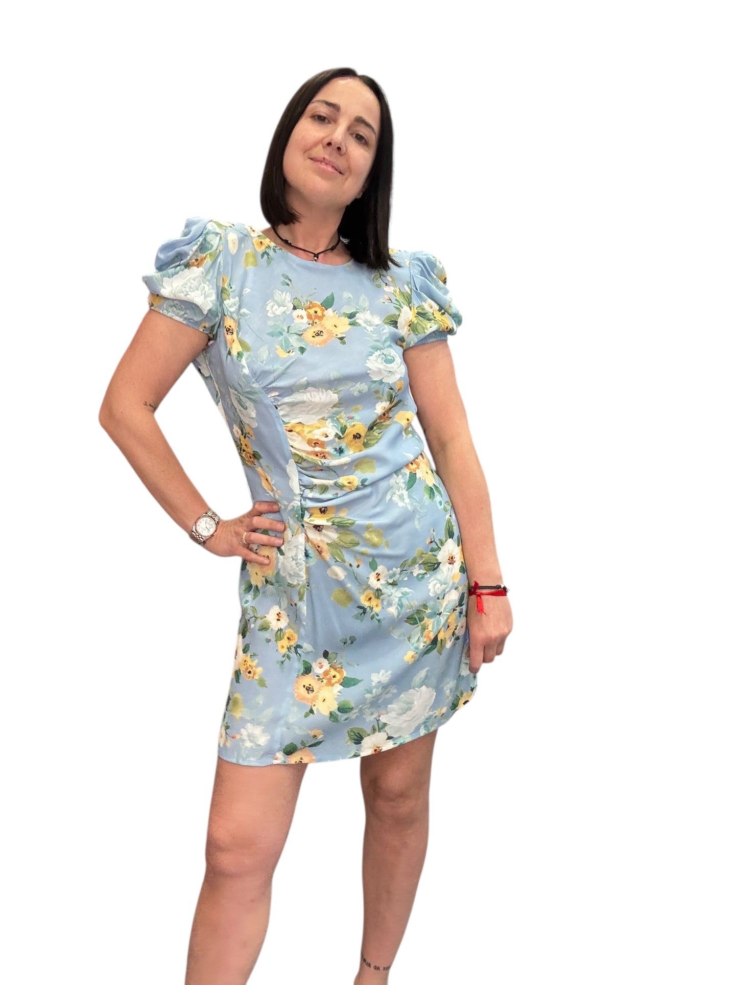 ABITO CORTO A FIORI VICOLO