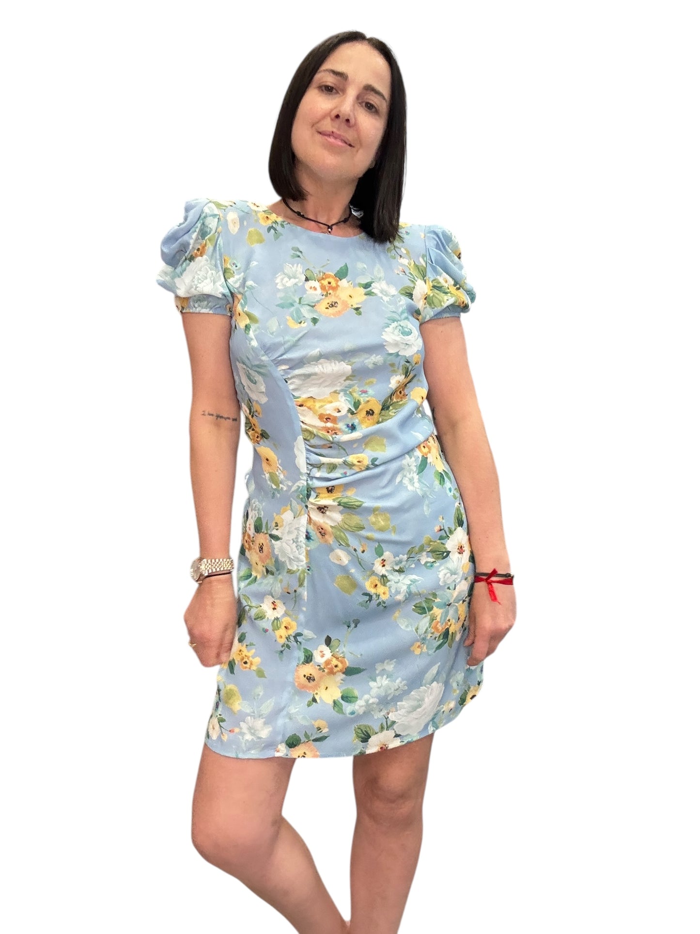 ABITO CORTO A FIORI VICOLO