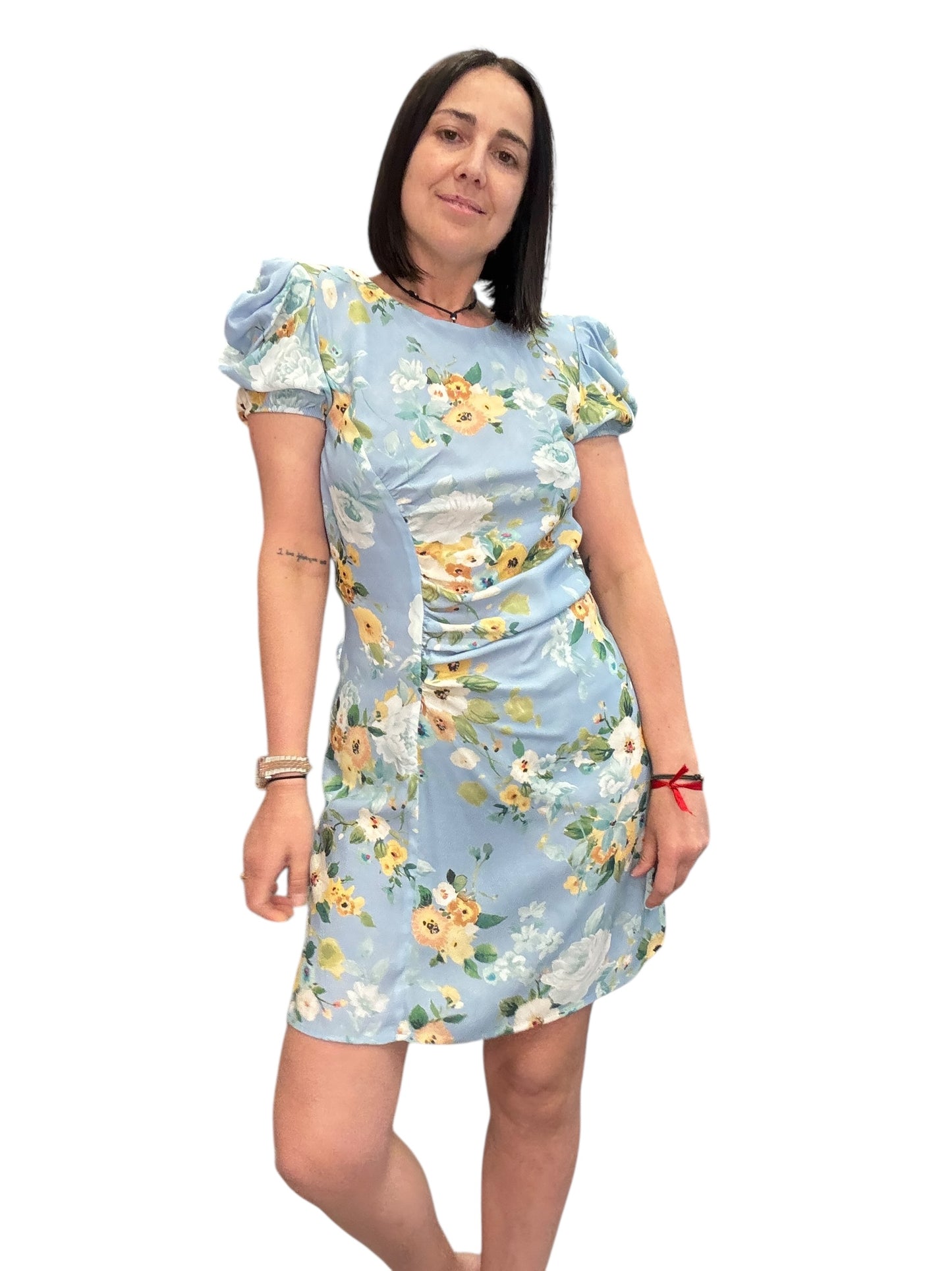 ABITO CORTO A FIORI VICOLO