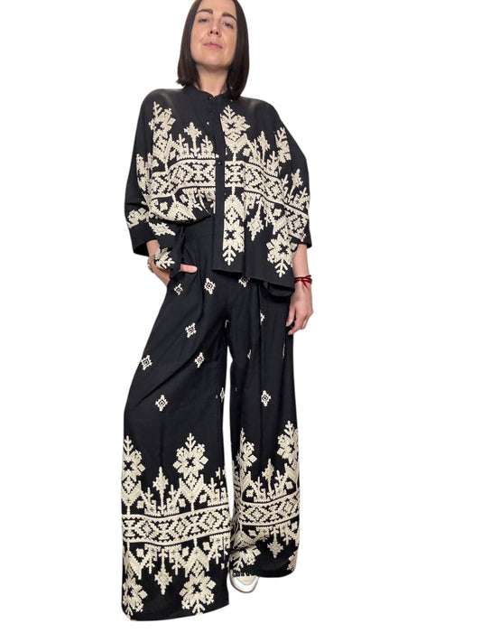 PANTALONE RICAMI DIXIE