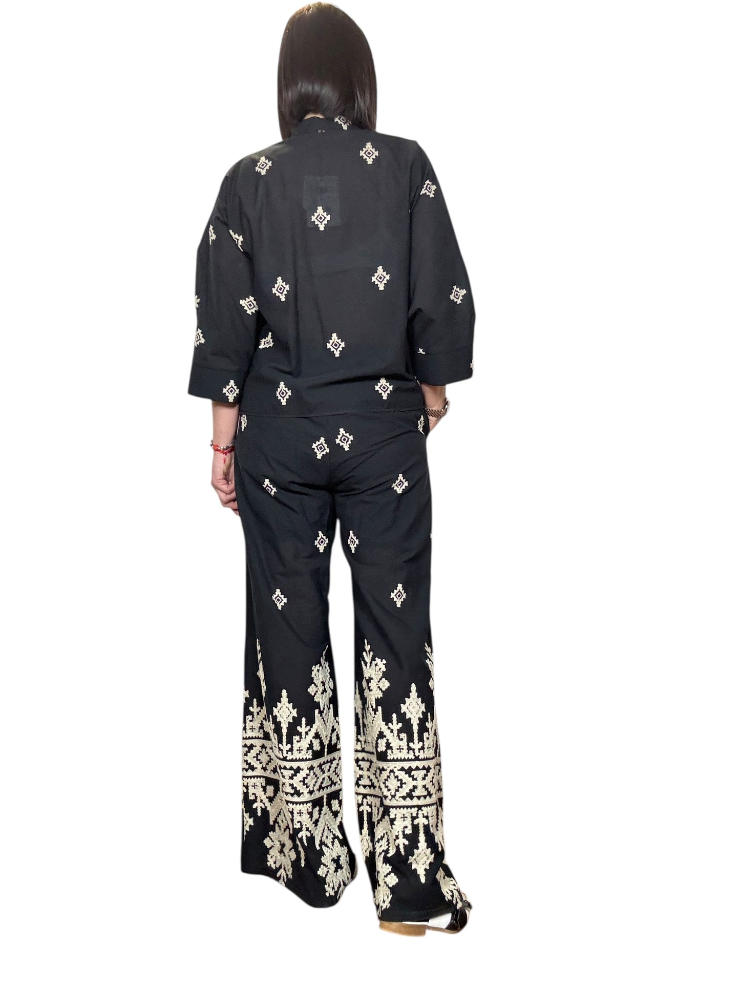 PANTALONE RICAMI DIXIE