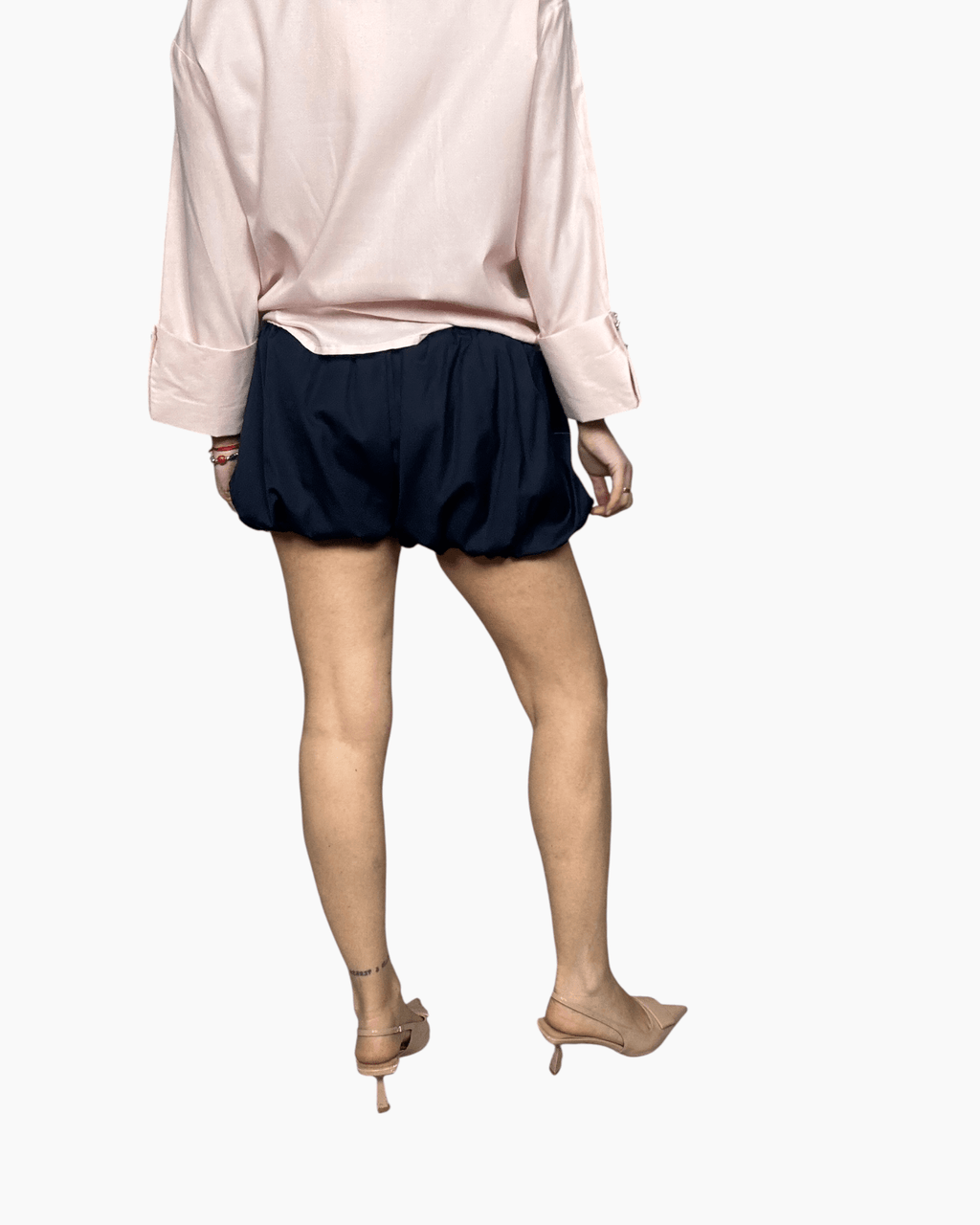 MINIGONNA A PALLONCINO VICOLO - XE BLU ABBIGLIAMENTO