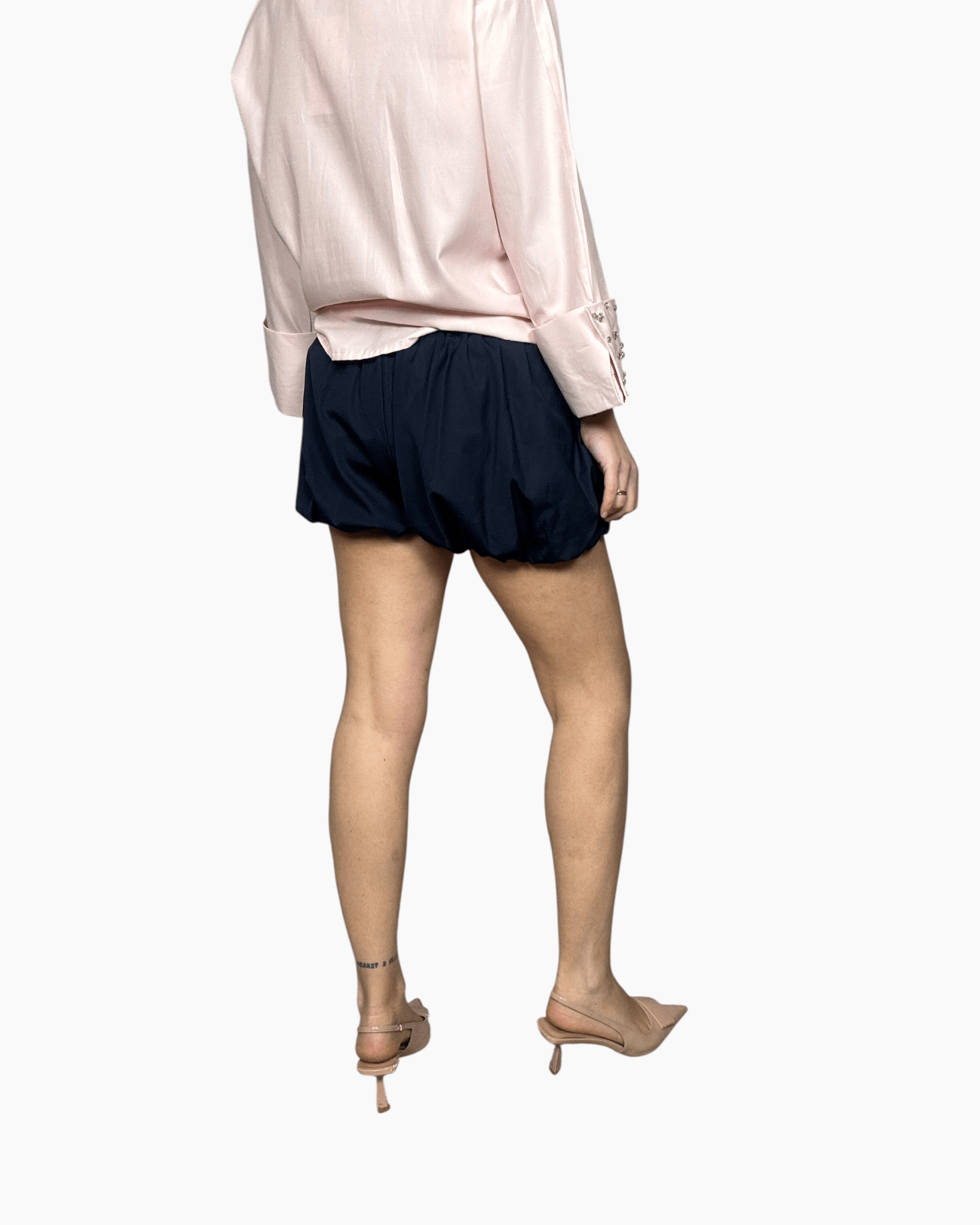 MINIGONNA A PALLONCINO VICOLO - XE BLU ABBIGLIAMENTO