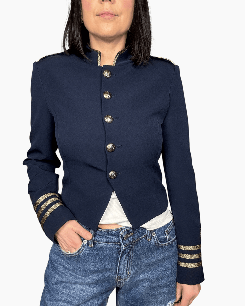 GIACCA NAPOLEON BLU VICOLO - XE BLU ABBIGLIAMENTO