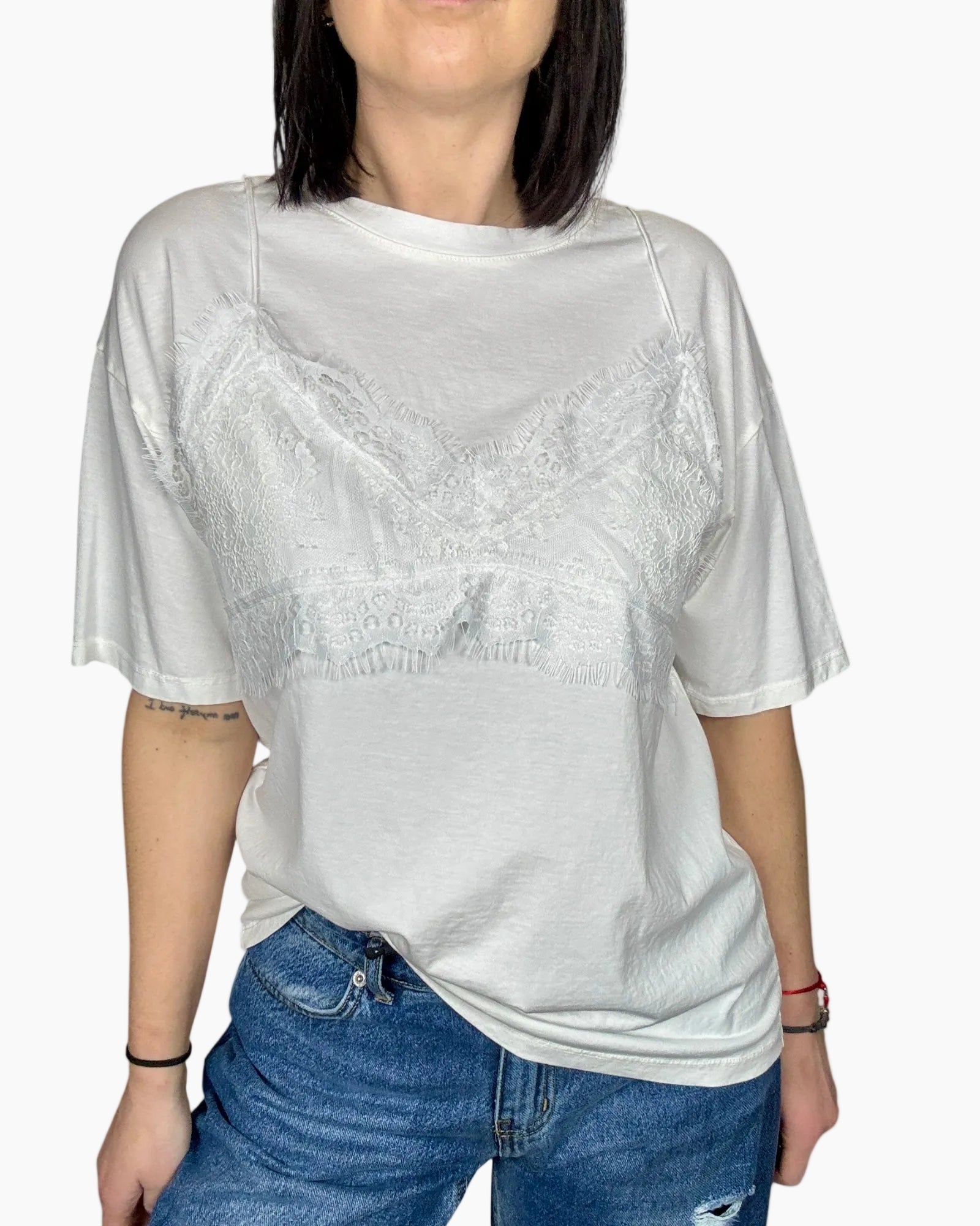 T - SHIRT INSERTO VICOLO - XE BLU ABBIGLIAMENTO