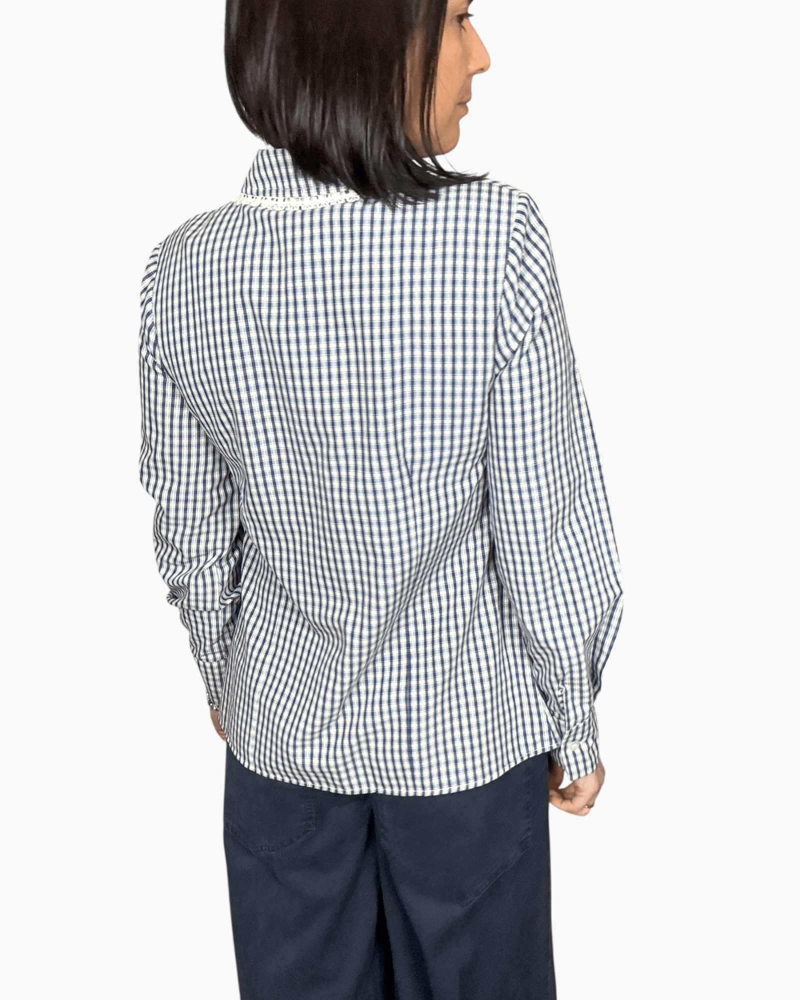 CAMICIA A QUADRETTI BLU TENSIONE IN - XE BLU ABBIGLIAMENTO