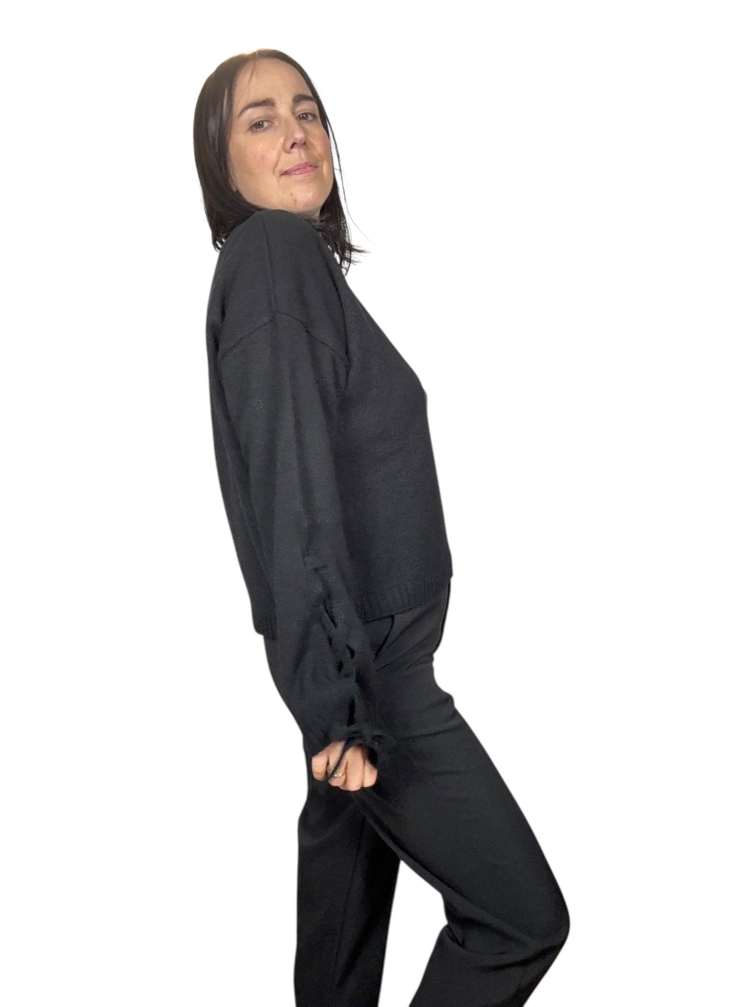 MAGLIA LACCETTI VICOLO - XE BLU ABBIGLIAMENTO